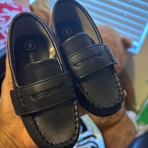 Cat & Jack Black Kids Moccasins